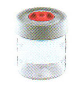 Емкость цилиндрическая Vacsy малая пластмассовая диам. 11, выс. 13 см -0,65 л