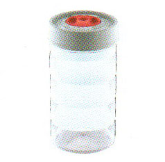 Емкость цилиндрическая Vacsy средняя пластмассовая диам. 11, выс. 19,5 см - 1,15 л
